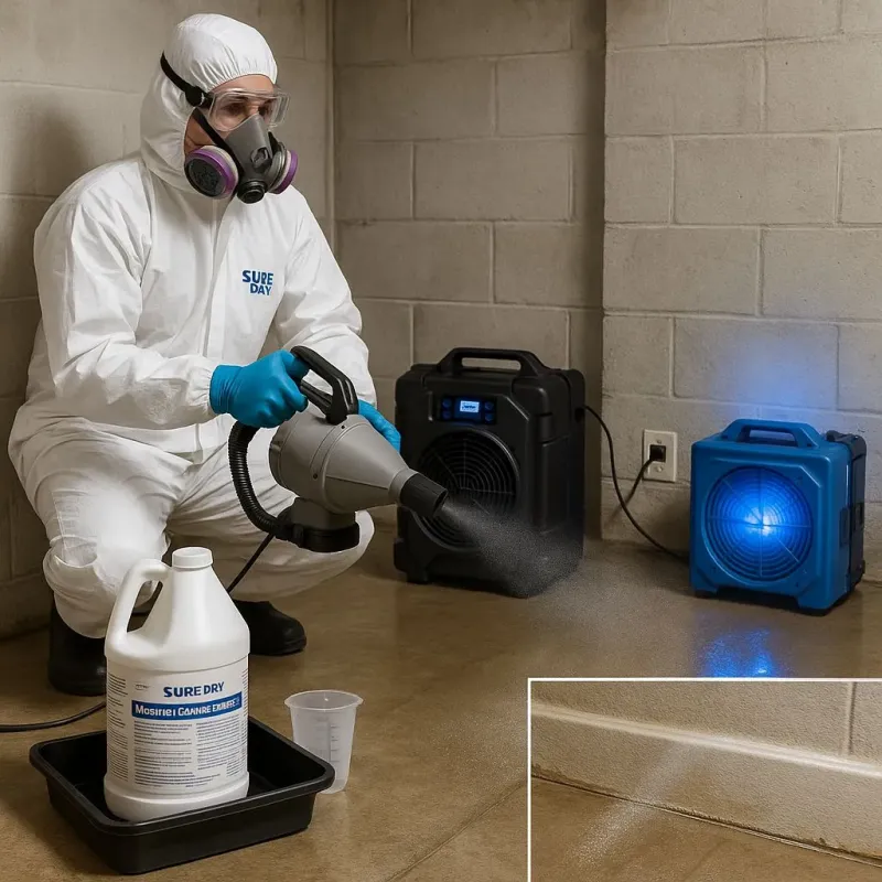 Sanitization and Odor Removal process in Taylorsville, KY