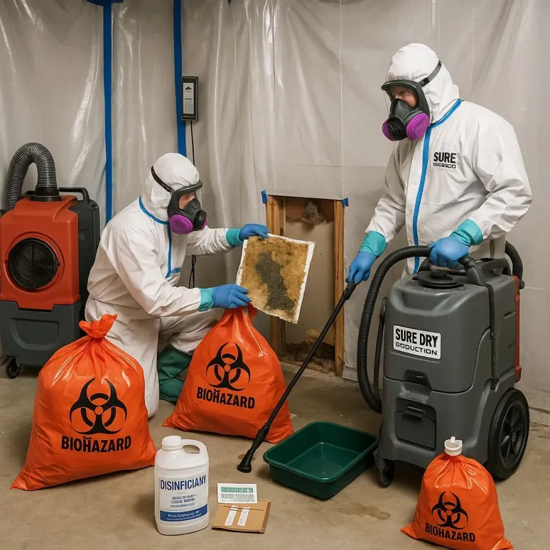 Contaminated Water Handling Protocols process in Taylorsville, KY