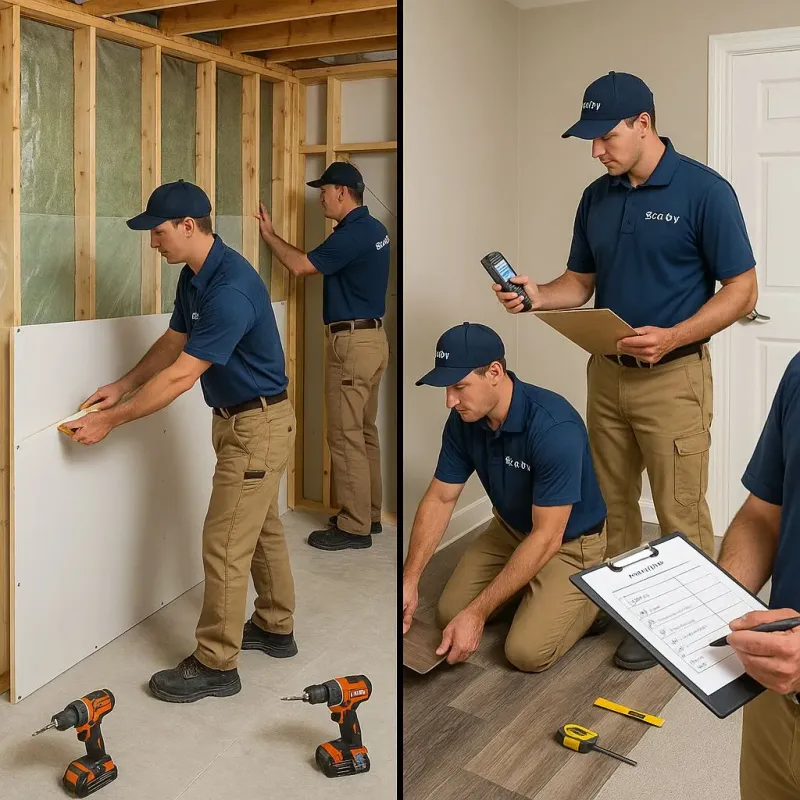 Repairs and Reconstruction process in Taylorsville, KY